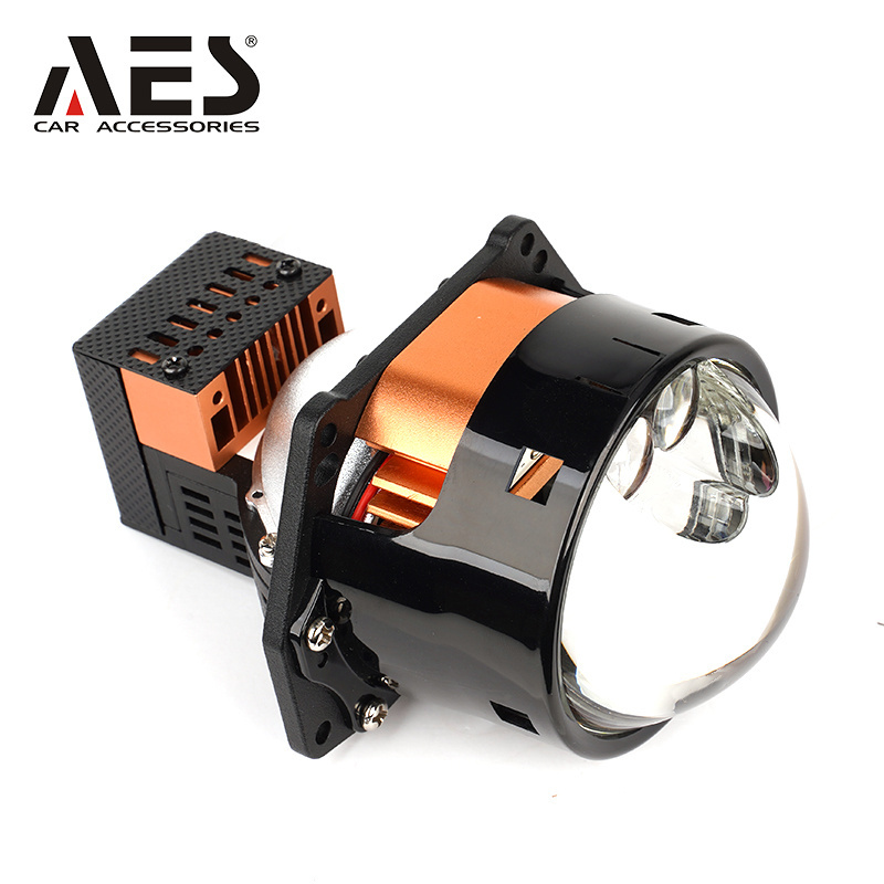 High power cost-effective new product AES S600 Dual Lens laser Bi led hi/lo beam 55W 80W hot sale