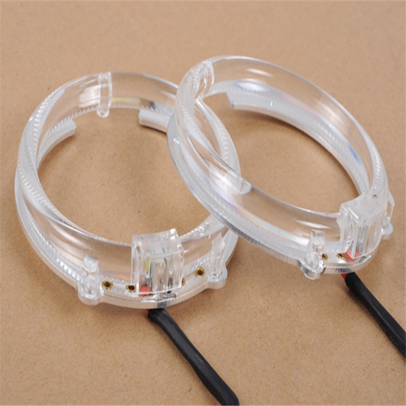 AES e90 e92 e39 e60 e61 LED Angel Eyes fit for projector lens shrouds 80MM 95MM 3inch halo rings Lamp