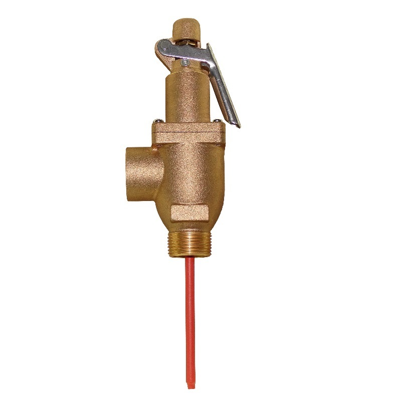 brass safety valve for solar water heater