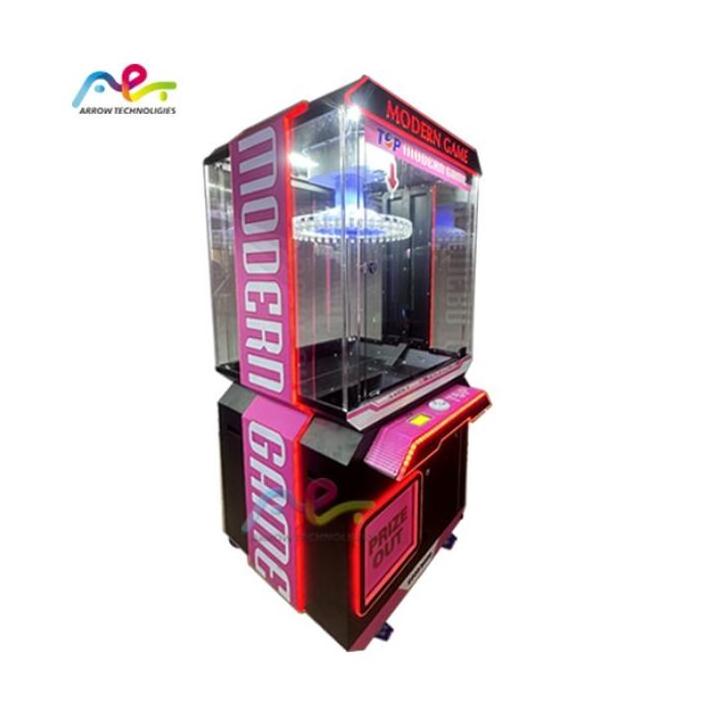 Factory Coin Operated Push Clip Priz Vending Game Machine Lucky Gift Machine