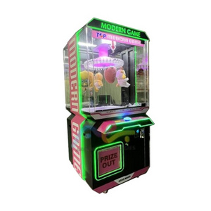 Factory Coin Operated Push Clip Priz Vending Game Machine Lucky Gift Machine