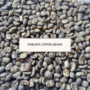 Robusta Unwashed (Natural Process) Green Beans Coffee West Java Indonesia