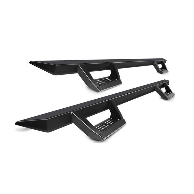 For 2015-2020 F150 F-150 Crew Cab Running Board Side Step Nerf Bar Steel