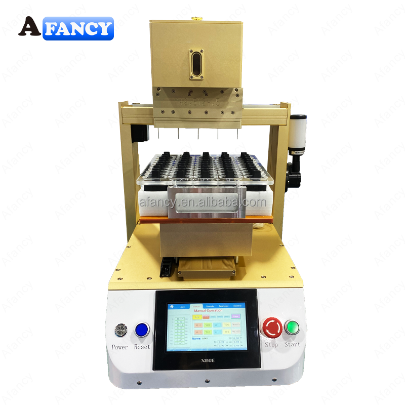 5 Heads 2000ml/1000ml Semi-automatic Cart Filling Gun Preheat Filler Thick Oil Gun Liquid Filling Machine