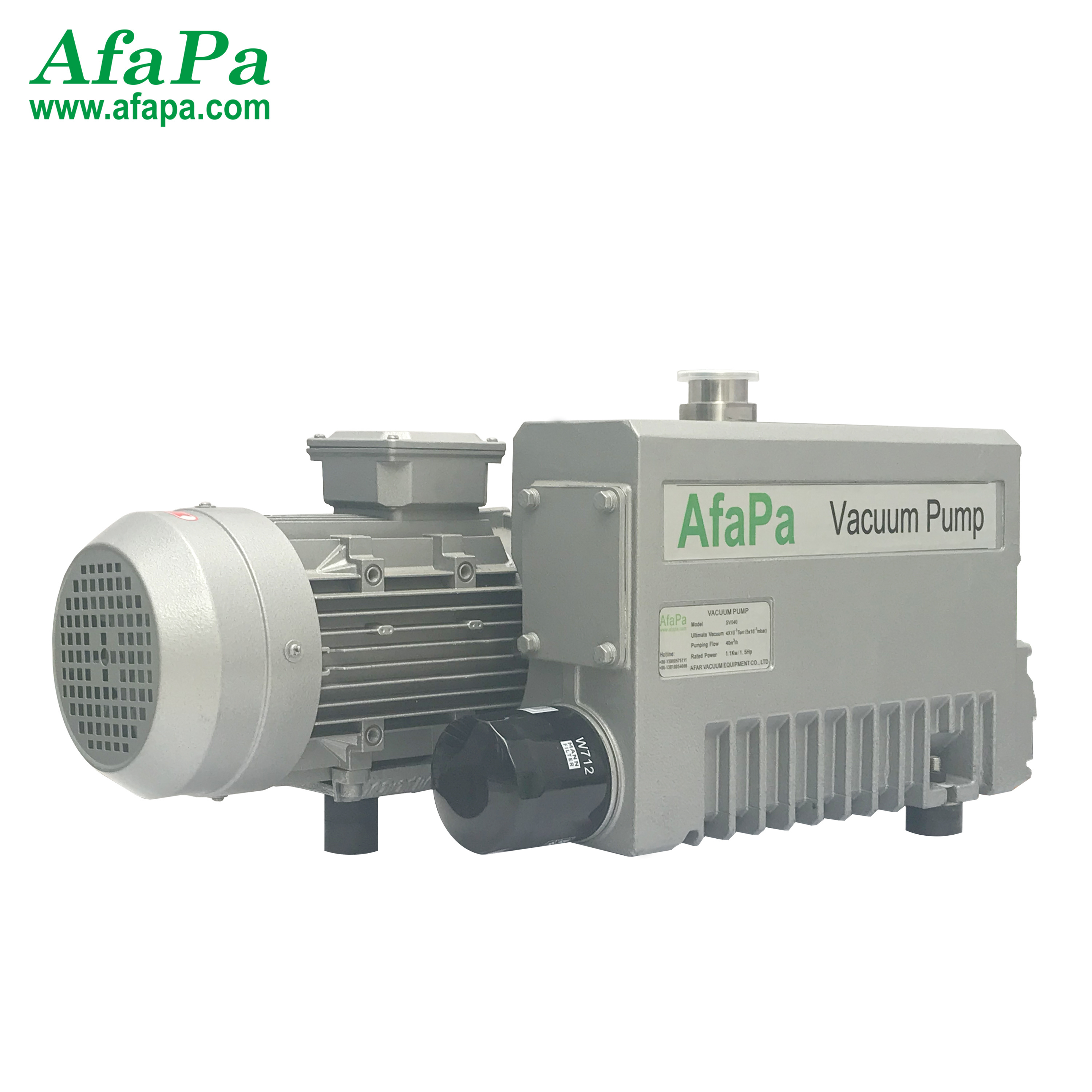 Hot Selling 40m3/h Oil Injected Rotary Vane Vacuum Pump