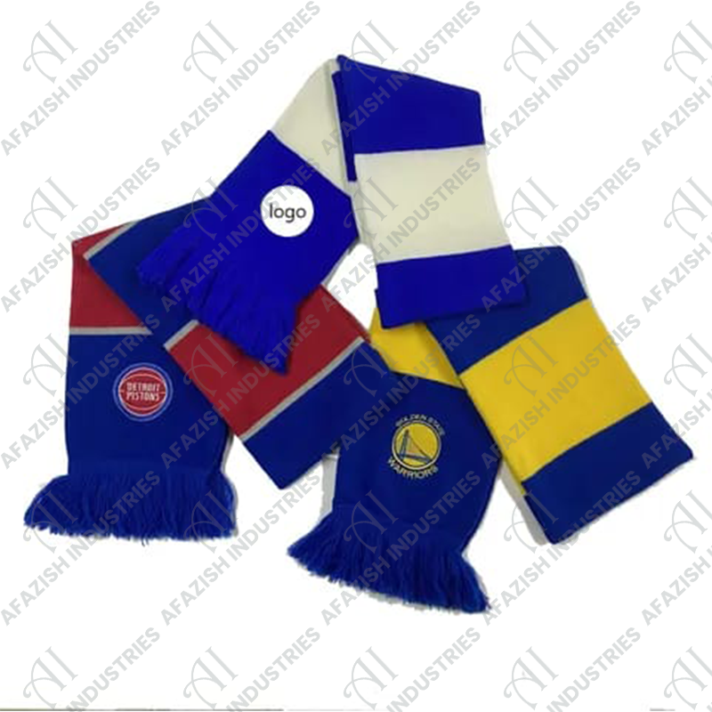 Wholesale High Quality Custom Printed Other Scarves Sports Fans Soccer Scarf in high quality suitable price made in Pakistan