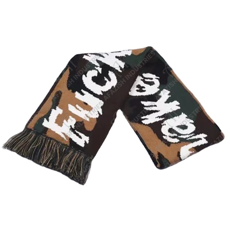 Wholesale High Quality Custom Printed Other Scarves Sports Fans Soccer Scarf in high quality suitable price made in Pakistan