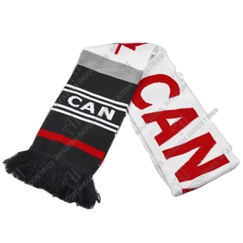 Wholesale High Quality Custom Printed Other Scarves Sports Fans Soccer Scarf in high quality suitable price made in Pakistan