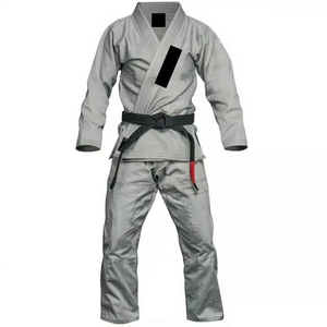 Bjj gi suits Brazilian Jui Jitsu Suits grey Uniform Kimono custom logo jiu-jitsu kimono judo uniform taekwondo karate uniform