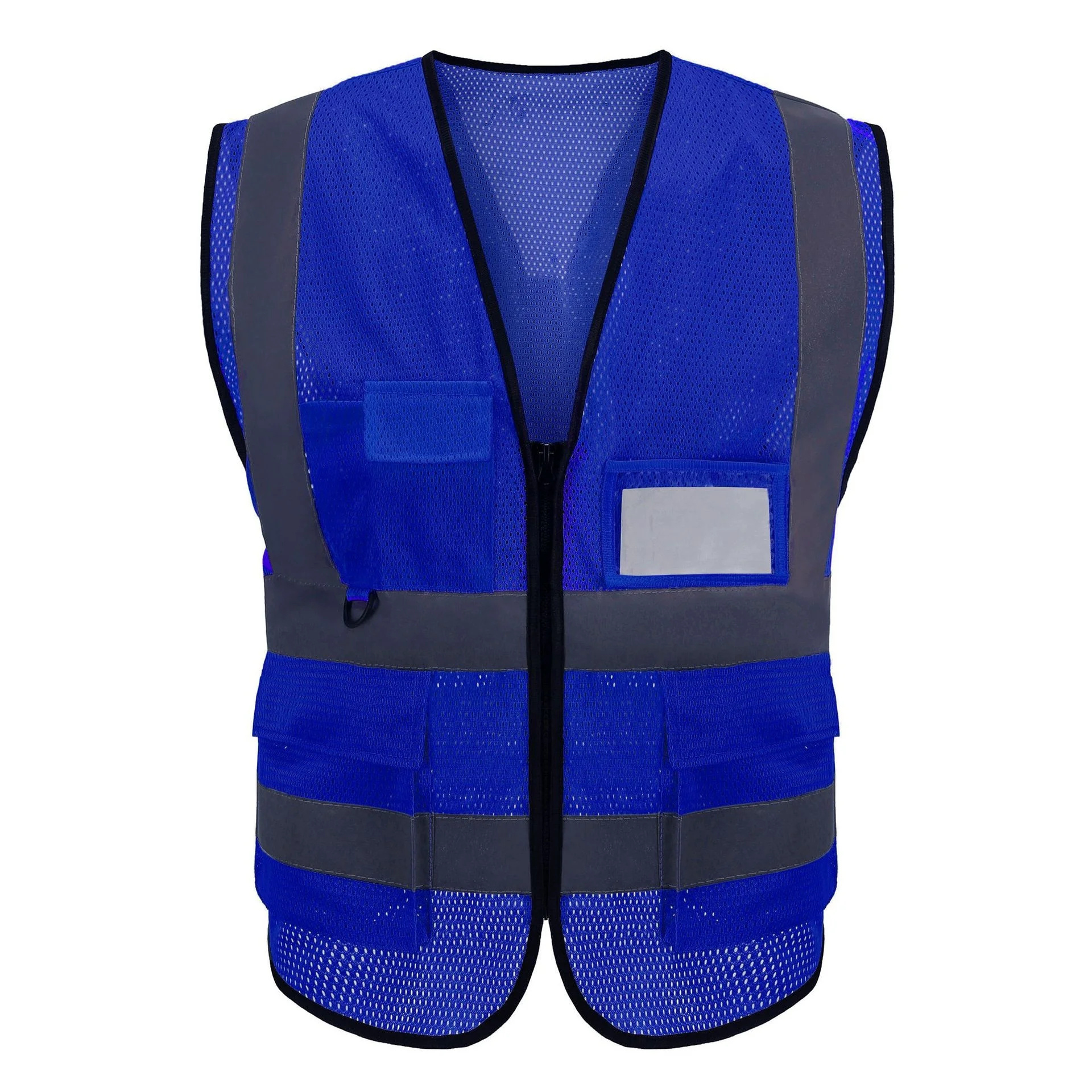 2024 Professional Manufacture Security Adjust Diving Reflective Jackets  Safety Vest For Men And Women