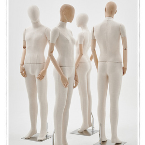 Fashion Window Display Mannequins Full Body Dress Foam Dummy Female Fabric Mannequin on Sale