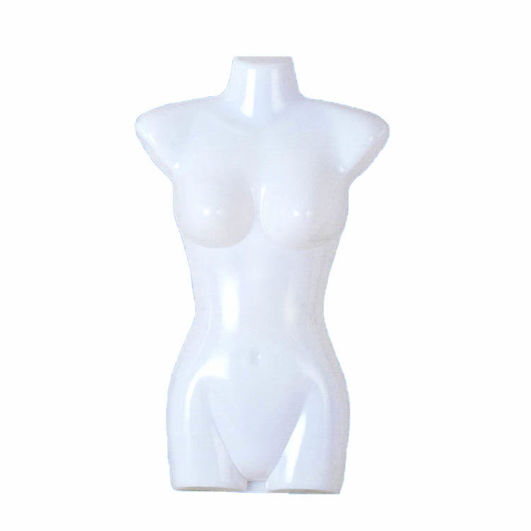 plastic material mannequin body with hanger torso mannequin for draping