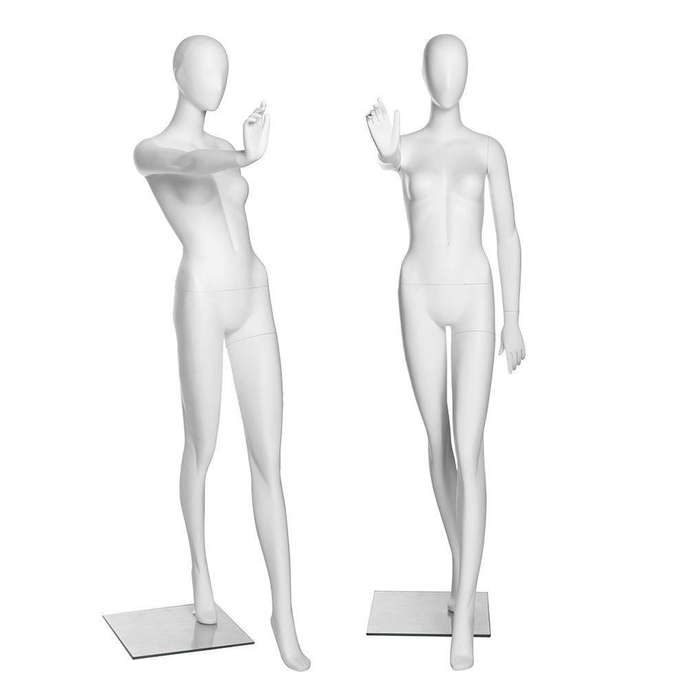 Chinese Manufacture Elegant Curvy Female Fiberglass Body Mannequins Female For Clothing