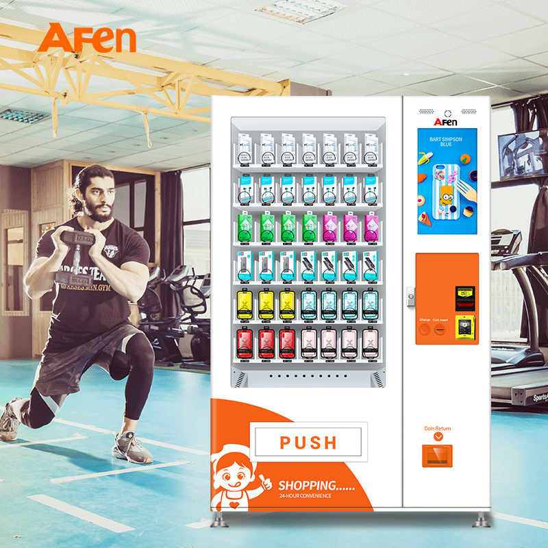 AFEN Automated Bottled Coconut Dispense Glasses Newborn Clothing Clothes Retail Outlet Vending Machine