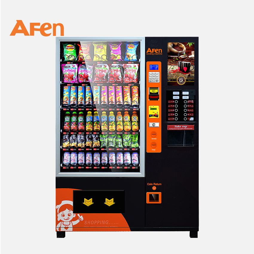 AFEN  Ramen Ready To Eat Box Noodles Vending Machine For Cup Of Noodle