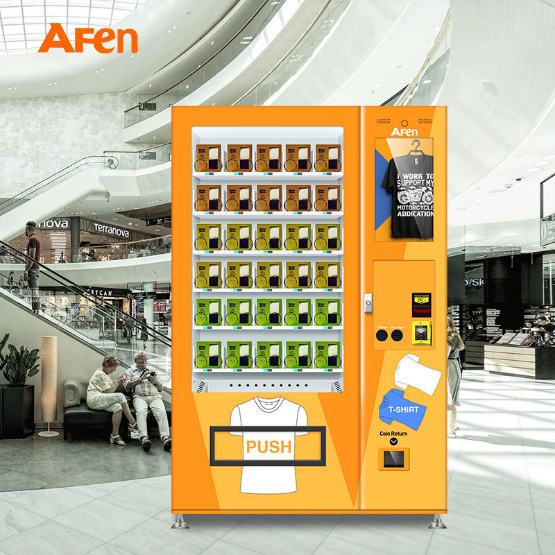 Afen Normal Temperature Automatic Clothes T Shirt Apparel Vending Machine