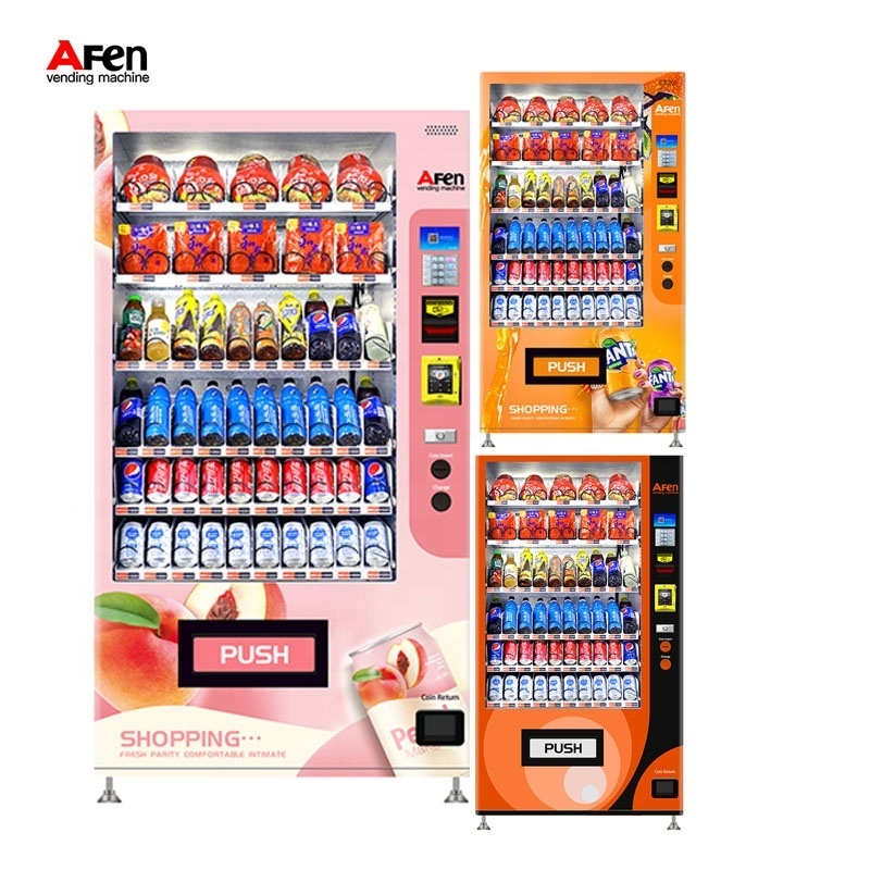 Afen China Vending Machine Manufacturer Cheap Custom Touch Screen Vending Machine For Foods And Drinks