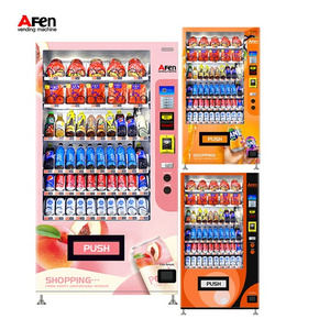 Afen China Vending Machine Manufacturer Cheap Custom Touch Screen Vending Machine For Foods And Drinks