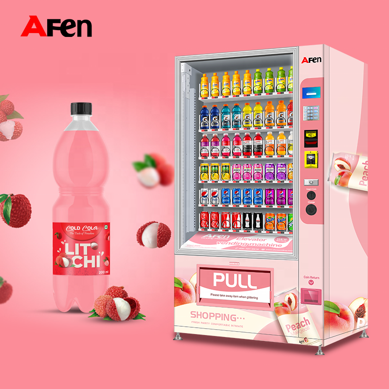 AFEN Full Automatic Fruit And Milk Vending Machine Dispenser Fresh Food Vending Machine Veget Vend Machine