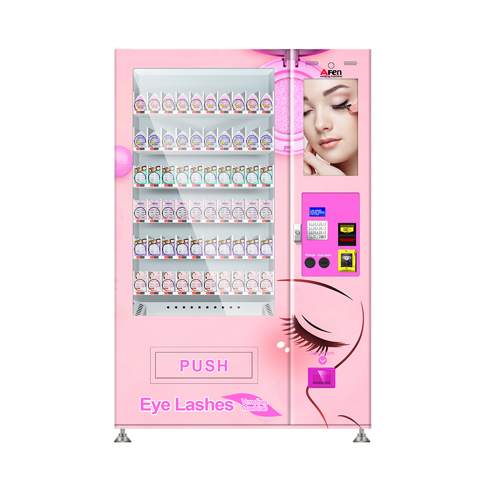 AFEN  cosmetic lashes wholesale vendor cosmetics combo vending machine for makeup