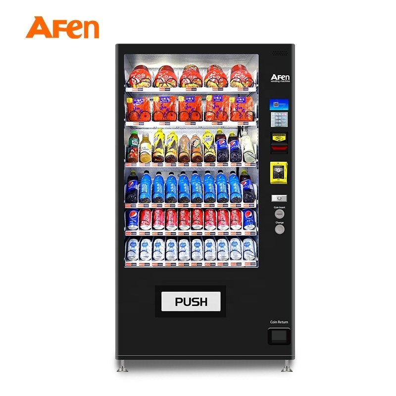 Afen Auto Snack Bottled Water Beer Cold Drink Vending Machine Factory, Drink Vending Machine, Drink Vending Machine Manufacture