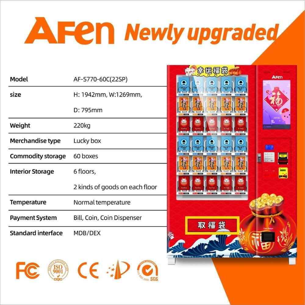 Afen Full Automatic Hat Gym Towel Vending Machine Vending Dispenser For Sale