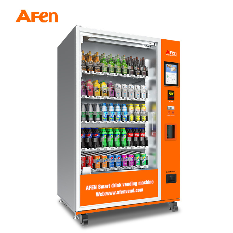 AFEN Wending Machine New Arrival Vending Machines Glass Bottle Drink Vending Machine For Sale