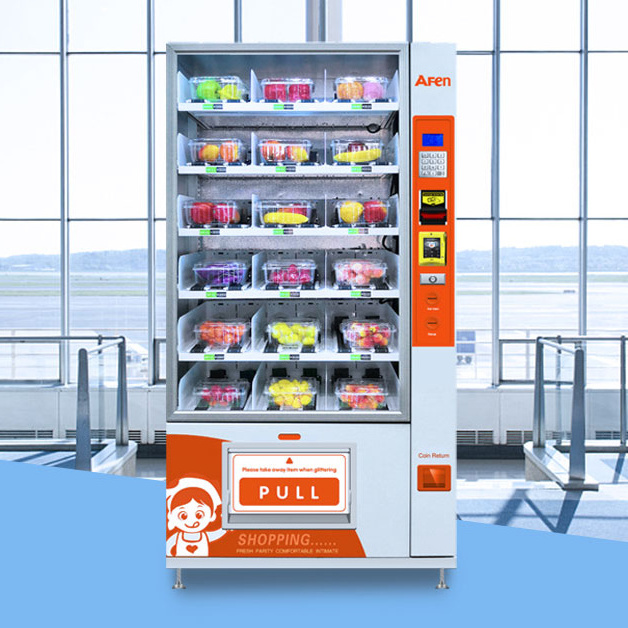 AFEN Full Automatic Fruit And Milk Vending Machine Dispenser Fresh Food Vending Machine Veget Vend Machine