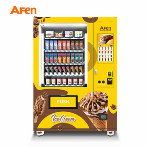 AFEN Adjustable Temperature Ice Cream Frozen Meat Yogurt Food Frozen Vending Machine