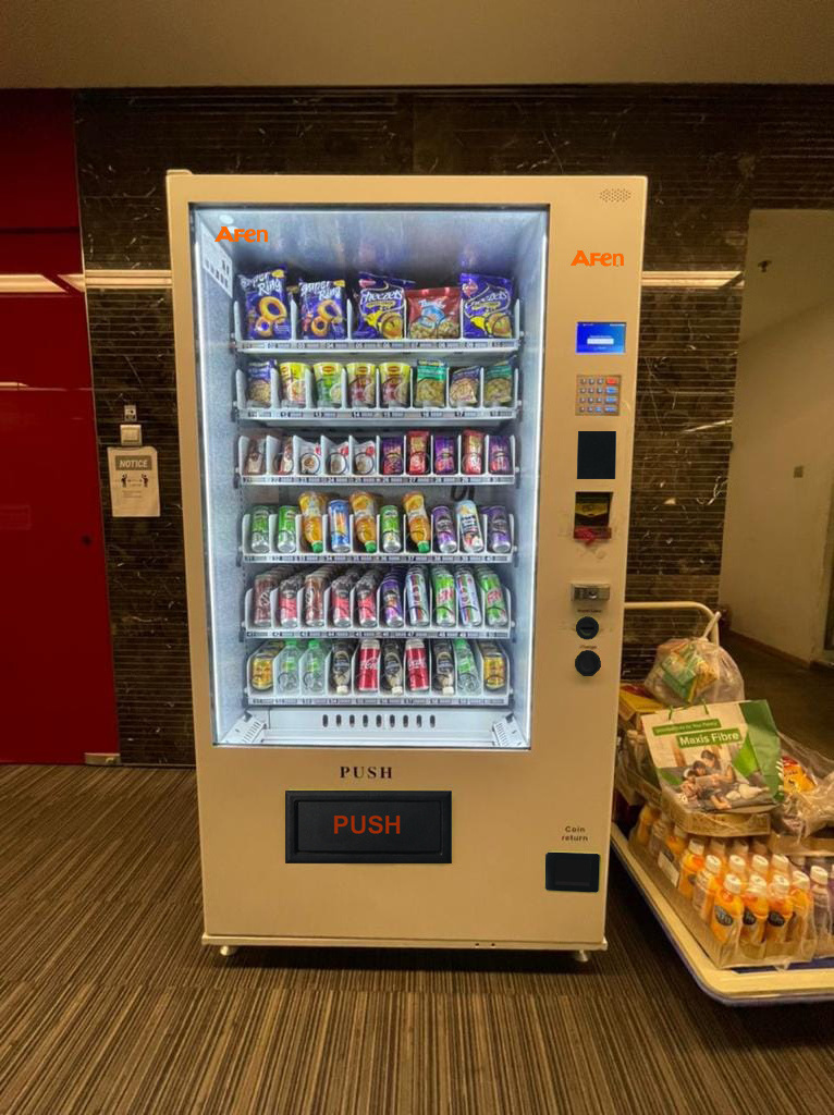 Afen China Vending Machine Manufacturer Convenient Store Vending Machines For Food And Drinks Snacks