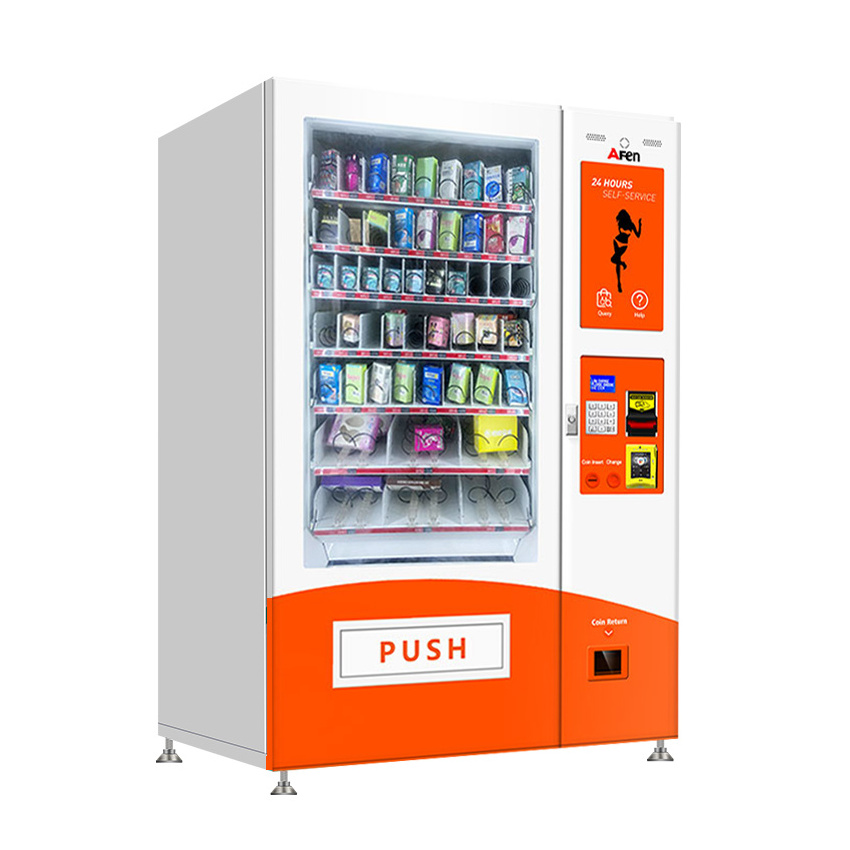 AFEN Multi Spirals Or Single Vending Machine With Many Selection Outdoor Configurable Under A Shed