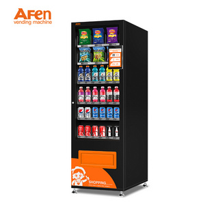 AFEN Slim Vending Machine Drink Automat Cashless Vending Machine With Touch Screen