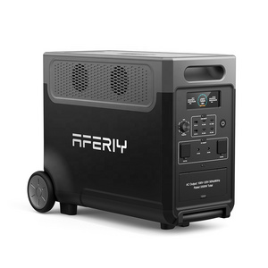 Aferiy new design  3840Wh power station  for home emergency use  lifepo4 battery 3600w portable solar generator