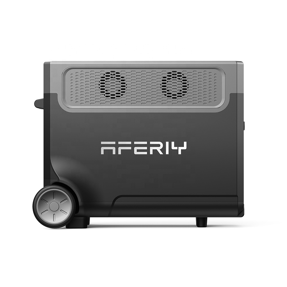 Aferiy new design  3840Wh power station  for home emergency use  lifepo4 battery 3600w portable solar generator