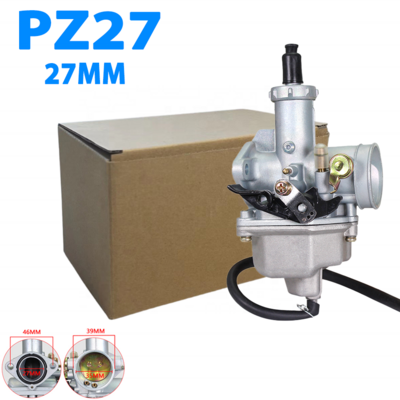 High Quality PZ27 27mm Motorcycle Carburetor CG 125cc 150cc 200cc Manual Throttle ATV Engine Carburetor