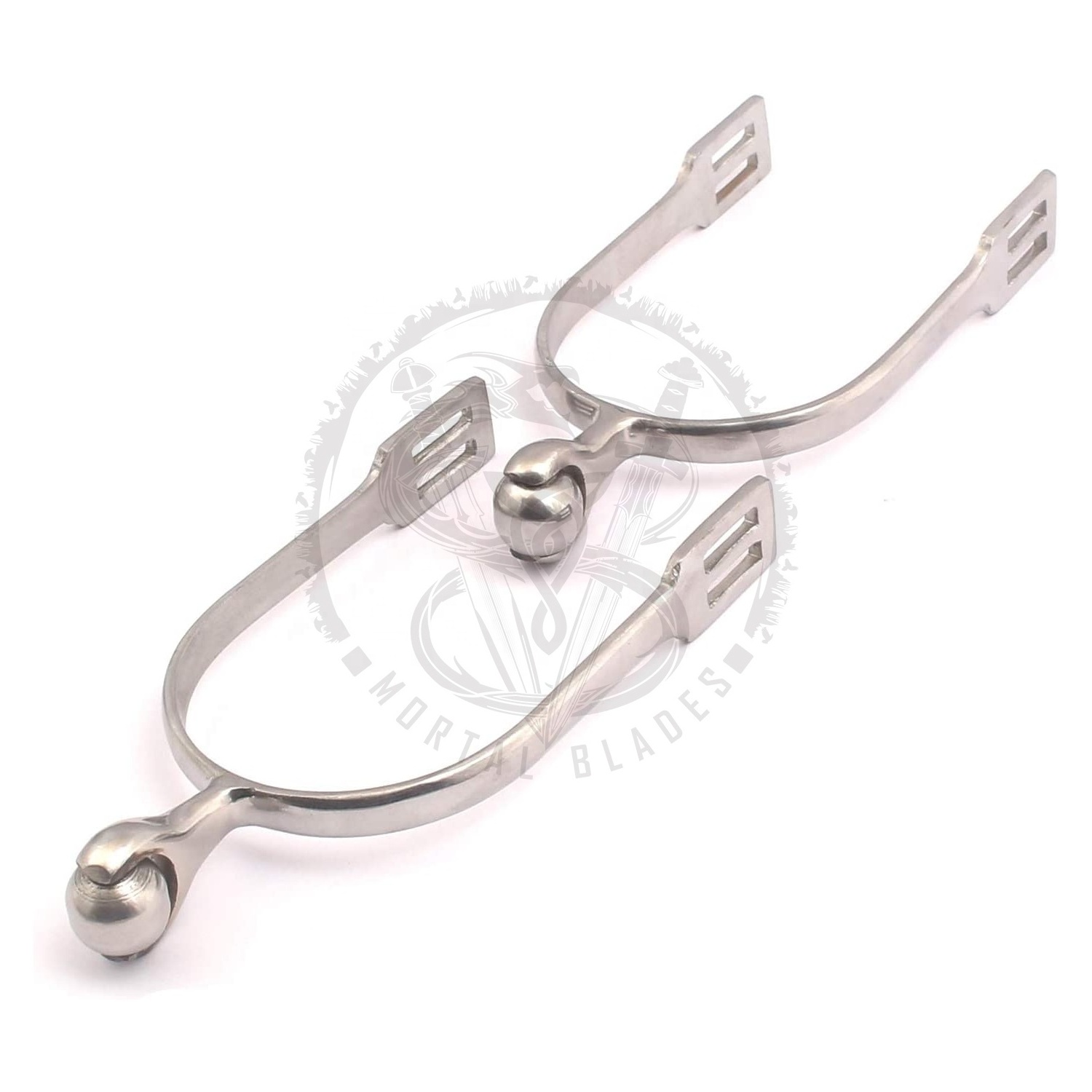 High Quality Horse Spurs Men Rider Horsemanship English Stainless Steel Horse Riding Spurs Equestrian Products Horse Bits