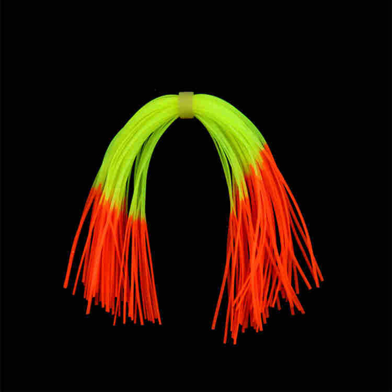 13cm Barred Color Baitfishi Silicone Skirts Pearl Flake DIY Spinner Rubber Thread   Fly Bait Squid Tying Materials