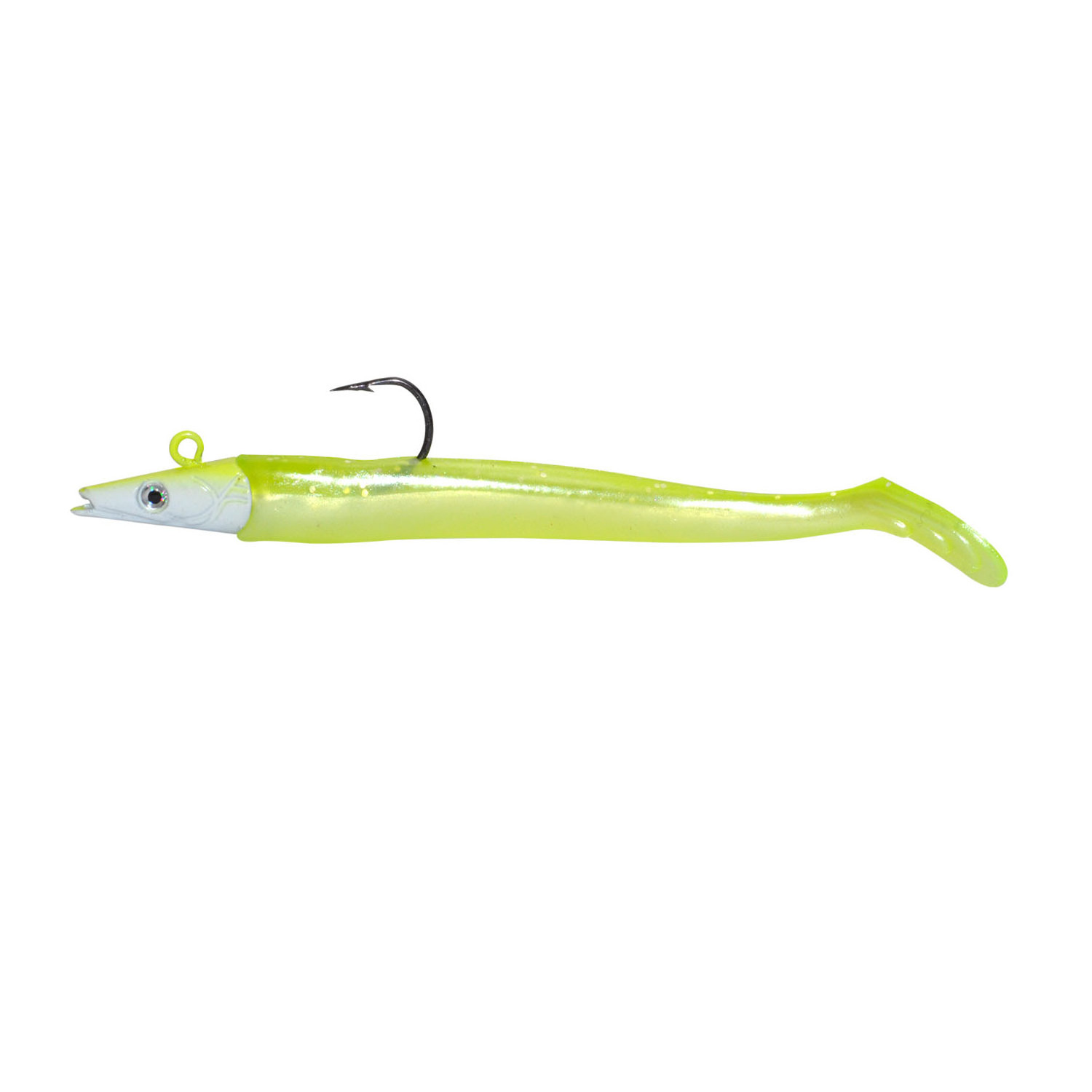 Soft Fishing Lure with Lead Head Hook 12cm 16g T Tail Eel Soft Bait Fish Lead Head with Soft Body