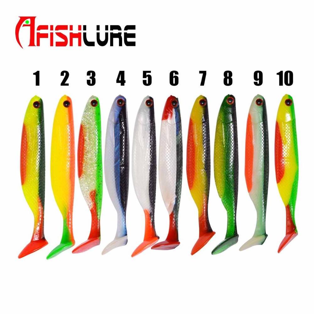 Plastic Paddle Tail Handmade Soft Fish 90mm 7.5g 3pcs/bag Manual Soft Baits Swim Plastic Shad Lure Fish Lure Hand Pour Fish Bait