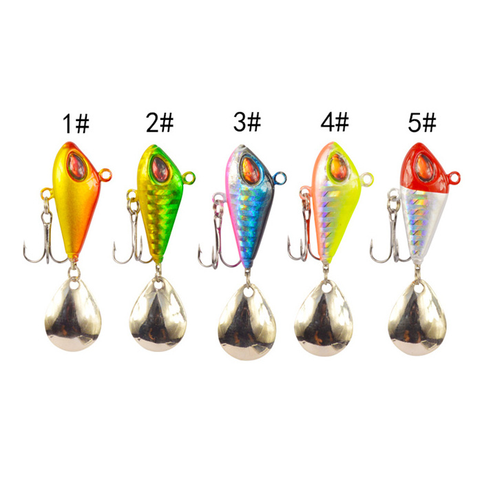 Hard VIB Fishing Lure fishing spinner lure 38mm/23.5g  Spinner bait Metal Hard Lure fishing product Lead Jig Bait