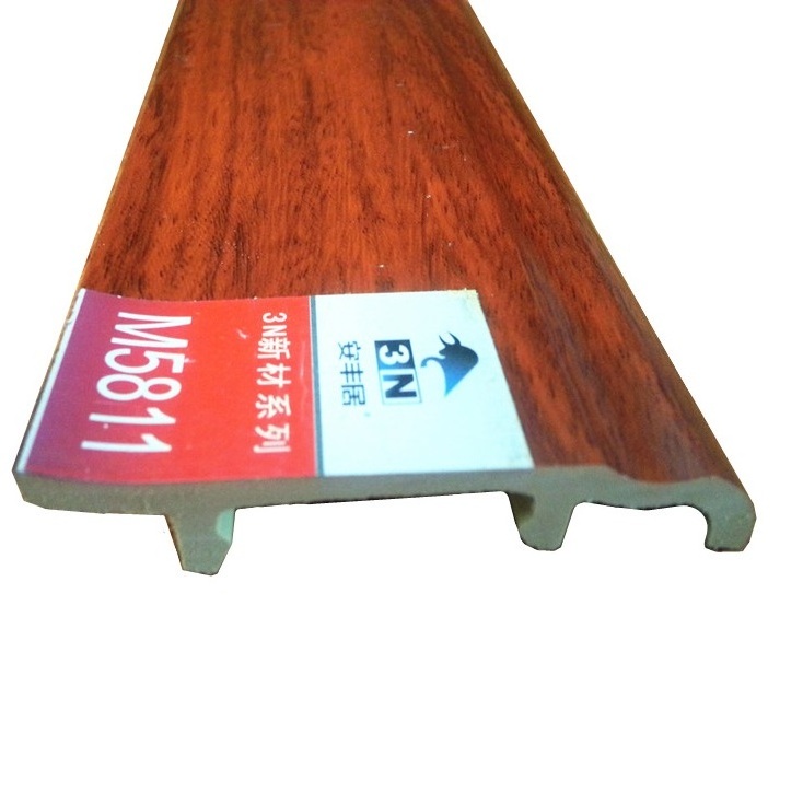 unique designed waterproof wood plastic composite skirting board