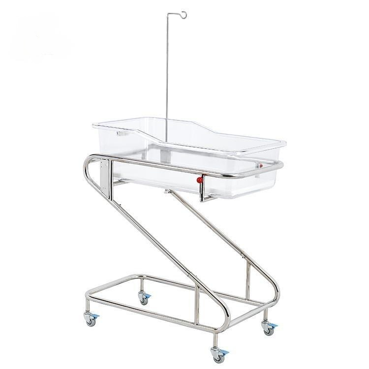 Hospital Newborn Baby Bed acrylic glass Hospital Rooming-in Infant Bed