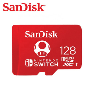 SanDisk Nintendo-Licensed Memory Card For Nintendo Switch SDXC card SDSQXAO-128G-GNCZN  128gb memory card