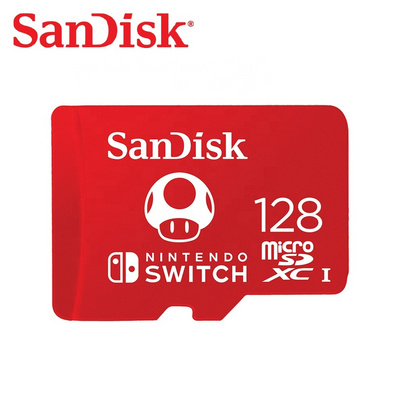 SanDisk Nintendo-Licensed Memory Card For Nintendo Switch SDXC card SDSQXAO-128G-GNCZN  128gb memory card