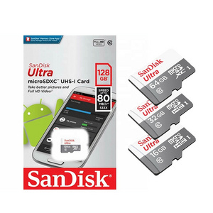 100% authentic SanDisk Ultra micro SD card SDHC  Class10  TF card  16gb 32gb 64gb 128gb memory card