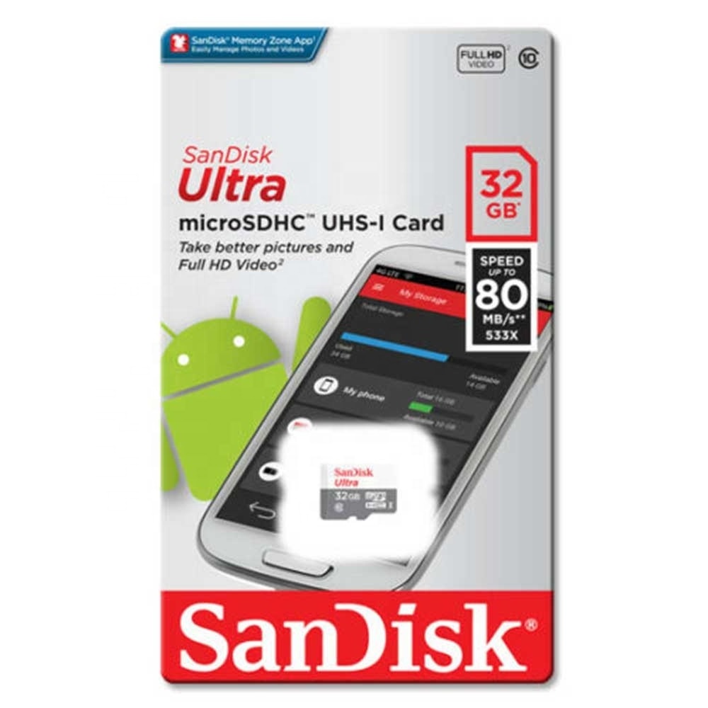 100% authentic SanDisk Ultra micro SD card SDHC  Class10  TF card  16gb 32gb 64gb 128gb memory card