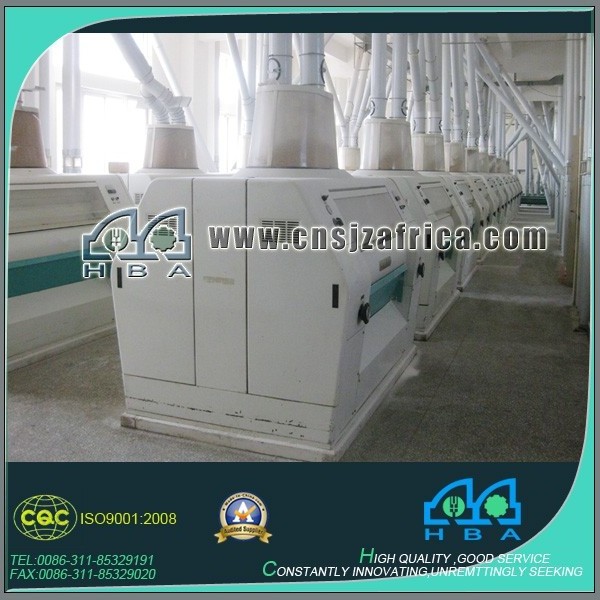 Modern Complete Set Maize/Corn Flour Milling Machine,Electric Corn Mill,Flour Production Line