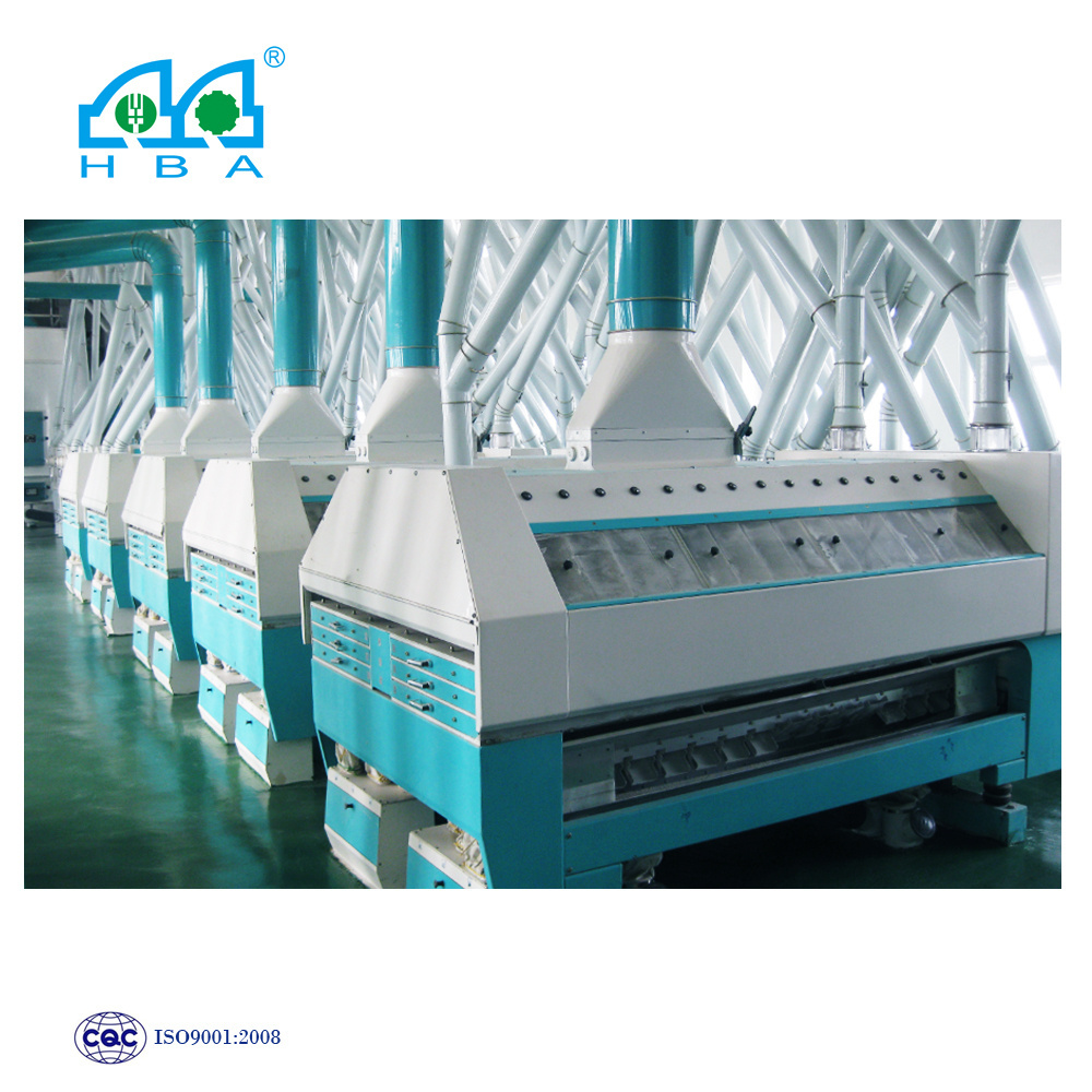 automatic corn flour production line maize roller mill