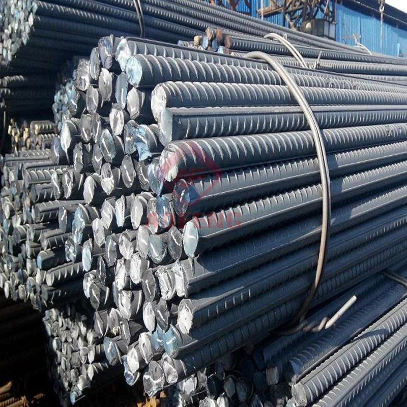 ASTM A615 Grade 60 SS400 S355 HRB335 HRB400 HRB500 hot rolled steel rebar Iron deformed steel bar rod for building construction