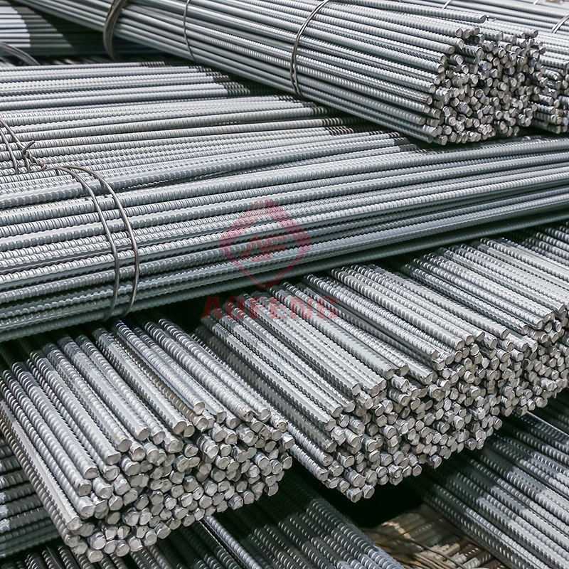 ASTM A615 Grade 60 SS400 S355 HRB335 HRB400 HRB500 hot rolled steel rebar Iron deformed steel bar rod for building construction